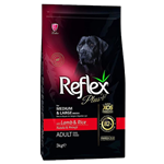 غذای خشک سگ بالغ رفلکس پلاس با طعم بره و برنج Reflex Plus Adult Lamb & Rice وزن 3 کیلوگرم