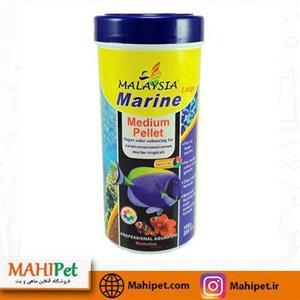 غذای ماهی اکواریوم مالزی Marine Medium Pellet 280 میل 