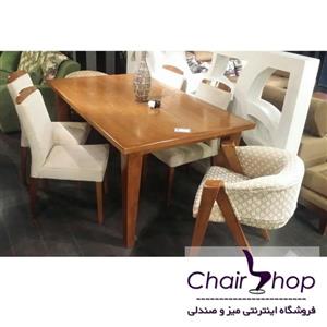 صندلی ناهارخوری چوب راش کد 5374