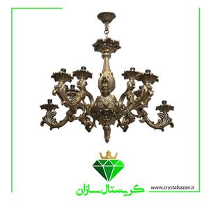لوستر ۱۰ شعله کد L1309 کریستال سازان