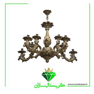 لوستر ۸ شعله کد L1309-4  کریستال سازان