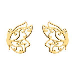 گوشواره طلا 18 عیار زنانه مایا ماهک مدل ME1086 Maya Maahak ME1086 Gold Earring For Women