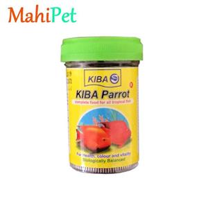 غذای ماهی کیبا مدل KIBA PARROT وزن 60 گرم 