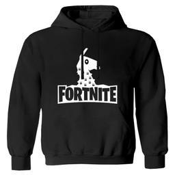 هودی پسرانه مدل F80 FORTNITE رنگ مشکی
