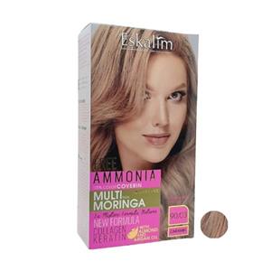 کیت رنگ مو اسکالیم سری collagen keratin شماره 90.03 حجم 100 میلی لیتر رنگ کاراملی