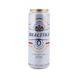 ماءالشعیر بدون الکل بالتیکا Baltika روسیه ای حجم 500 میل