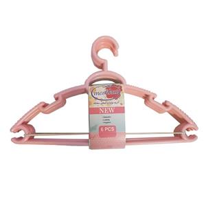 چوب لباسی مشکات مدل کودک بسته 6 عددی