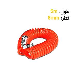 شلنگ فنری مدل PE5 ng طول 5 متر