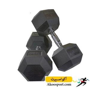 وزنه 6 ضلعی برتراسپرت bartar sport 22.5Kg 