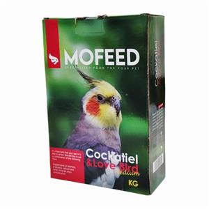 غذای عروس هلندی و مرغ عشق مفید مدل CockatielLove Bird Medium کد 140205 وزن 1 کیلوگرم