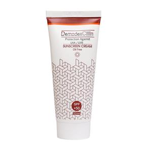 کرم ضد آفتاب فاقد چربی SPF50 دمودکسیلین 50 میلی لیتر