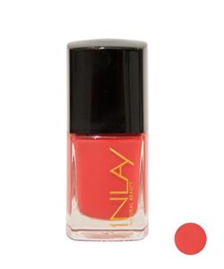 لاک ناخن این لی Inlay  شماره 028 رنگ گیلاسی روشن حجم 12 میلی لیتر