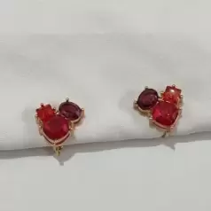 گوشواره زنانه نگین دار مدل SE1009