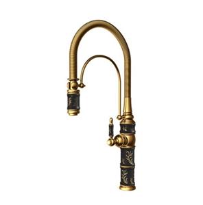 شیر آشپزخانه کسری مدل توکیو مشکی طلایی