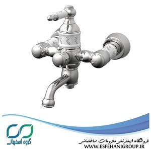 شیر حمام کسری مدل توکیو سفید کروم