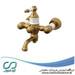 شیر حمام کسری مدل توکیو مشکی طلایی