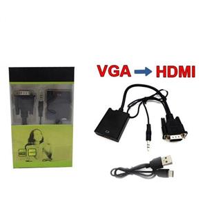 تبدیل VGA به HDMI برند ENET  پاور دار 