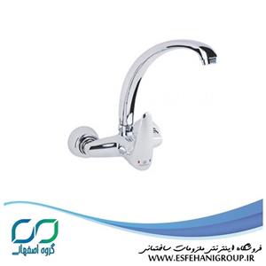 شیر ظرفشویی دیواری قهرمان مدل ایتالیایی رویال