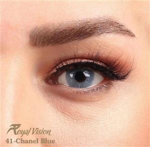 لنز رویال ویژن کد 41  Royal Vision Royal Vision sensual beauty lenses Chanel Blue