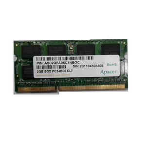 رم لپ تاپ اپیسر DDR3 1066 AS02GFA06C7NBGC ظرفیت 2 گیگابایت
