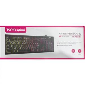 کیبورد مخصوص بازی تسکو مدل Tsco TK 8031