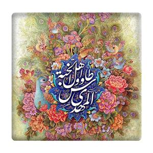 کاشی مدل طاووس اهل الجنة km10 کد 469