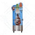 دستگاه بستنی ساز قیفی نیکنام سه فاز مدل پمپی