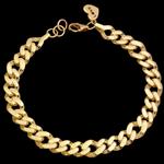 دستبند طلا 18 عیار زنانه طلای مستجابی مدل فیوژن کد M19