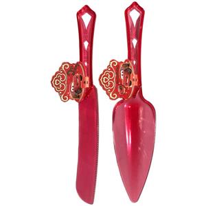 کارد و کفگیر سرو کیک مستر تم طرح ماشین مک کوئین پلاس