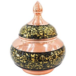 قندان مسی مدل پرداز طرح تشعیر کد 18p14