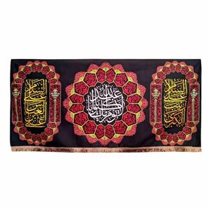 پرچم مدل محرم امام حسین طرح لایوم کیومک یااباعبدالله 056