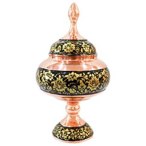 شکلات خوری مسی مدل پرداز طرح تشعیر کد 29p14 -
