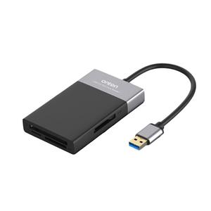 هاب USB 3.0 اونتن مدل 5215B با 2 پورت USB 3.0 و 4 پورت کارت حافظه