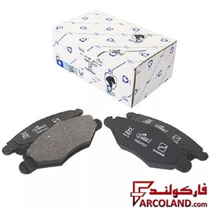لنت ترمز جلو ایساکو مدل 1620102197 مناسب پژو 206 تیپ 2 ، تیپ 3 و صندوقدار V20
