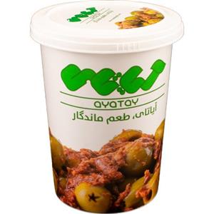 زیتون پرورده آیاتای وزن 500 گرم