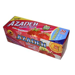 کیسه فریرزر زیپ کیپ آزاده 30