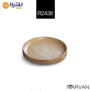 نعلبکی چوبی لبه دار نارون R 2438