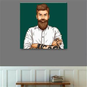 تابلو بوم طرح ارایشگاه مدل RO220