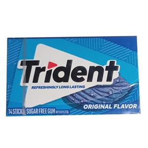 آدامس تریدنت نعنا تند Original Tflavor rident 14 عدد