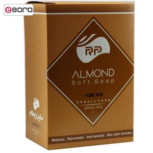 صابون نرم  آرپی مدل Almond مقدار 95 گرم RP Almond  And Kojik Acid Soft Soap 95gr