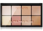 پالت هایلایتر رولوشن 8 رنگ مدل ULTRA PRO GLOW