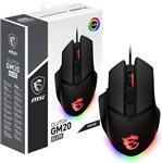 موس اپتیکال گیمینگ برند MSI مدل RGB Clutchgm20 Elite 