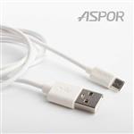 charger cable USB to microUSB 1 meter Aspor