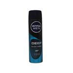 اسپری مردانه نیوا NIVEA DEEP مدل black carbon ماندگاری 48 ساعته 