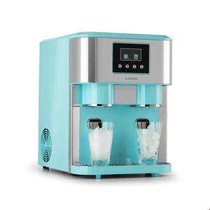یخ ساز رومیزی کلارشتاین آلمان Klarstein Eiszeit Crush Eiswürfelmaschine 15 -18 kg Ice Crusher, Eiswürfelmaschine Pastellblau