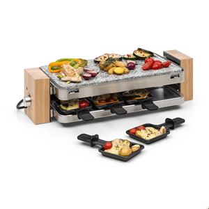 گریل راکلت پز برقی کلارشتاین آلمان Klarstein Prime-Rib Raclettegrill Raclettegrill Holz 1500 watt