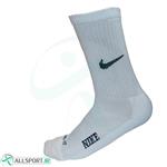 جوراب ورزشی  نایک طرح اصلی سفید Nike Socks Sport White