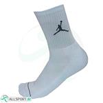 جوراب ورزشی جردن طرح اصلی  Jordan Socks Sport White