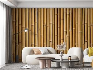 پوستر دیواری طرح چوب بامبو w11015500