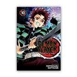 مانگا 10 Demon Slayer:Kimetsu no Yaiba اثر Koyoharu Gotouge نشر VIZ Media LLC